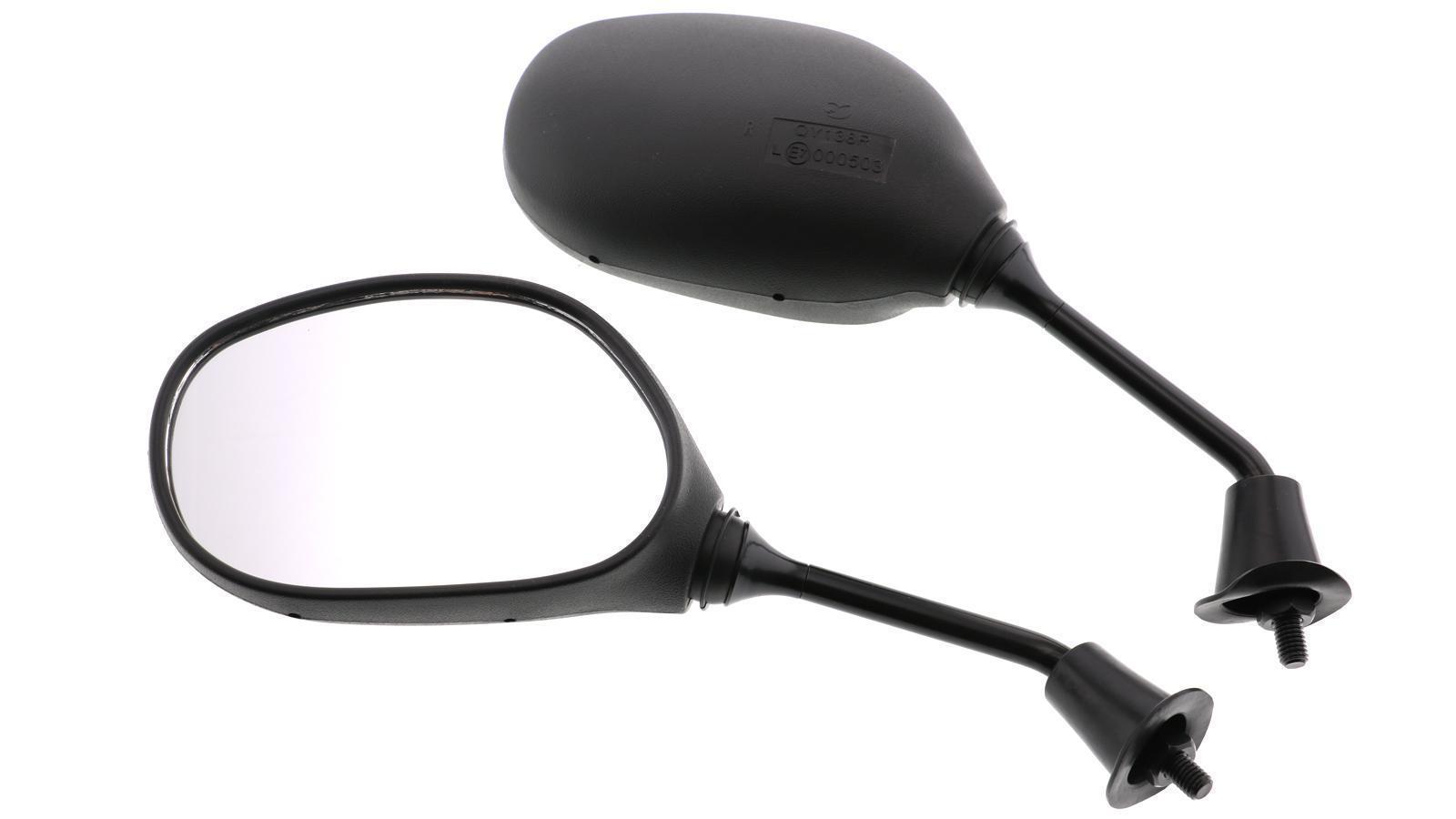 Universal Motorrad Rückspiegel Set - Mit E-Prüfzeichen Für Alle Modelle