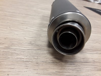 0314 / Gebraucht / Auspuffanlage Giannelli X-Pro Black Line *fin*-