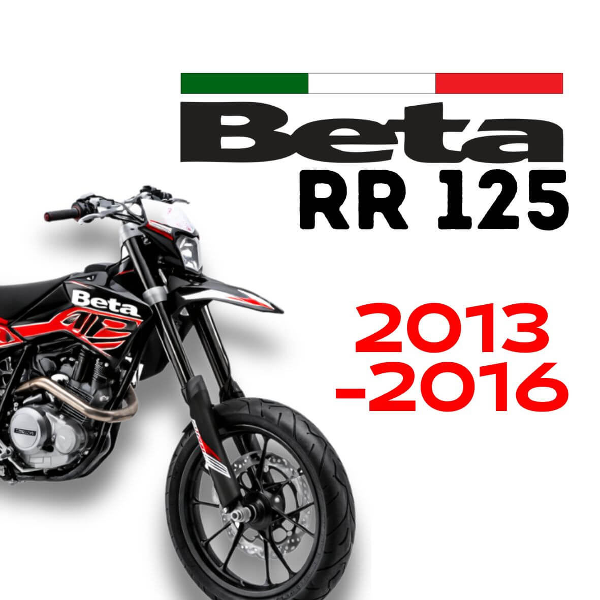 Beta RR 125 4T LC (2013 bis 2016) Tuning und Ersatzteile