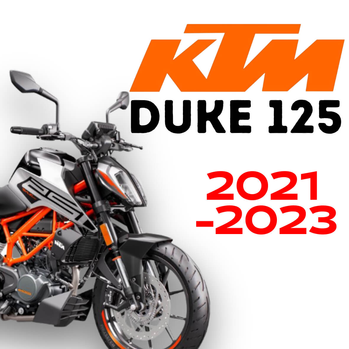 KTM Duke 125 2021 bis 2023 Tuning und Ersatzteile