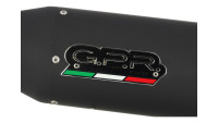 Slip- On Endschalld&auml;mpfer GPR Furore Nero