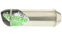 Slip- On Endschalld&auml;mpfer Radical Racing Inox