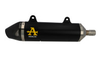 Slip- On Endschalldämpfer Arrow Thunder Black Line